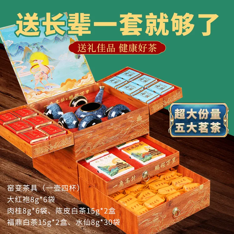 高级感父亲节礼物送爸爸轻奢生日礼物送男士中年长辈套装礼盒