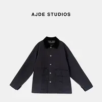 AJDE|石墨酵洗重磅夹克 01秋冬穿搭