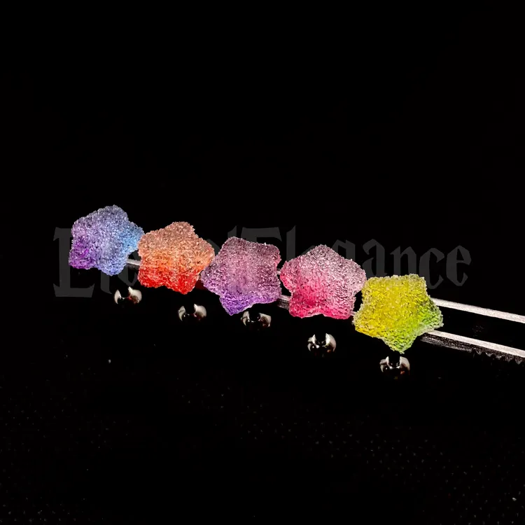 钛钢耳饰 Eternal永远不会化的糖舌钉甜美可爱风钛钢穿刺饰品