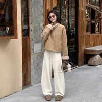 年终大促 冬季时尚休闲洋气百搭保暖皮毛一体短外套251023Y1