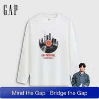 【成毅代言】Gap城市系列男女装2025秋季新款纯棉休闲T恤788329
