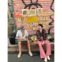 现货一生罗曼【粉墨】早秋法式新款碎花休闲假期宽松女衬衫Y5455