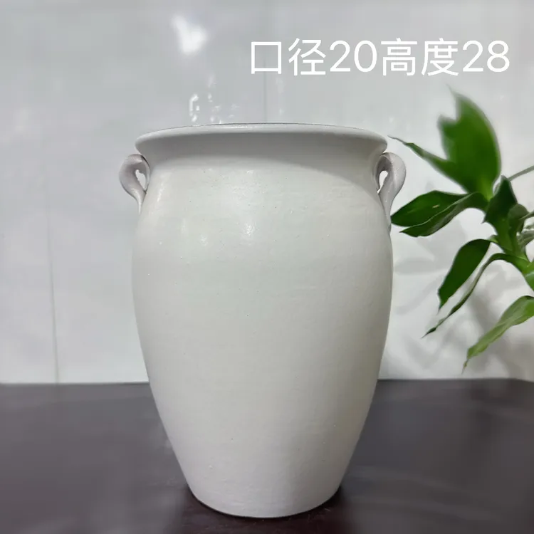 紫砂粗陶大口径大花惠兰三角梅金桔北美冬青杜鹃发财树栀子花年宵