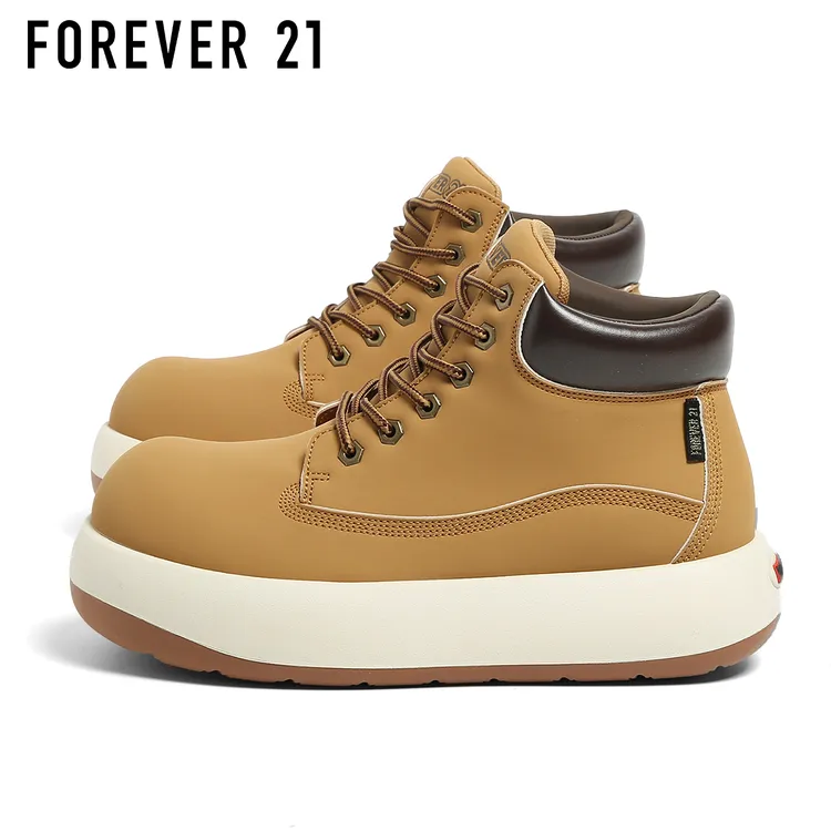 【丑萌大头鞋】F21Q版大头鞋男款2025爆款厚底增高5.5CM美式面包鞋