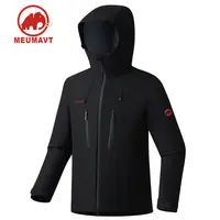 MEUMAVT猛犸新款连帽防风防水透气软壳户外冲锋衣适合登山休闲