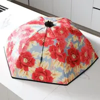 70cm保温菜罩轻奢餐桌家用防尘保温多边形菜罩罩居家可折叠