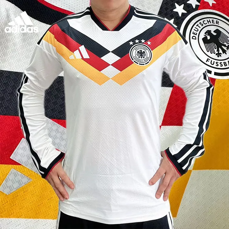 2026年世界杯adidas德国队球员长袖比赛服球衣JM1336