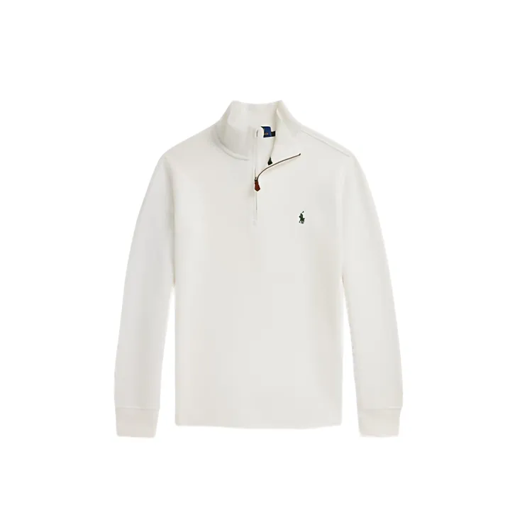 POLO RALPH LAUREN拉夫劳伦 大童平纹半拉链卫衣 323953023
