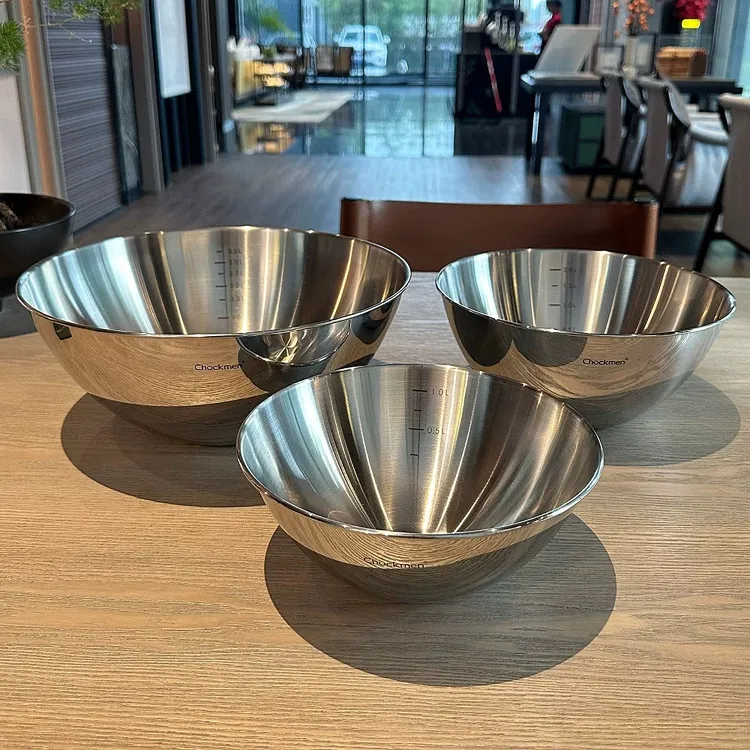 *老板娘自用轻奢*出德品质！18-10不锈钢沙拉碗料理盆洗菜盆打蛋