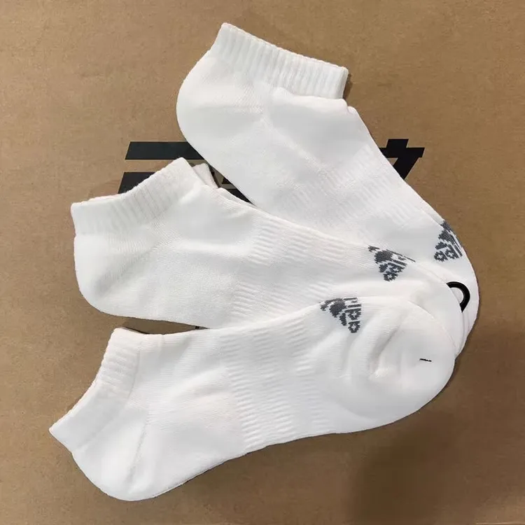 adidas/阿迪达斯短袜男女袜2025夏季船袜运动吸汗透气舒适休闲袜