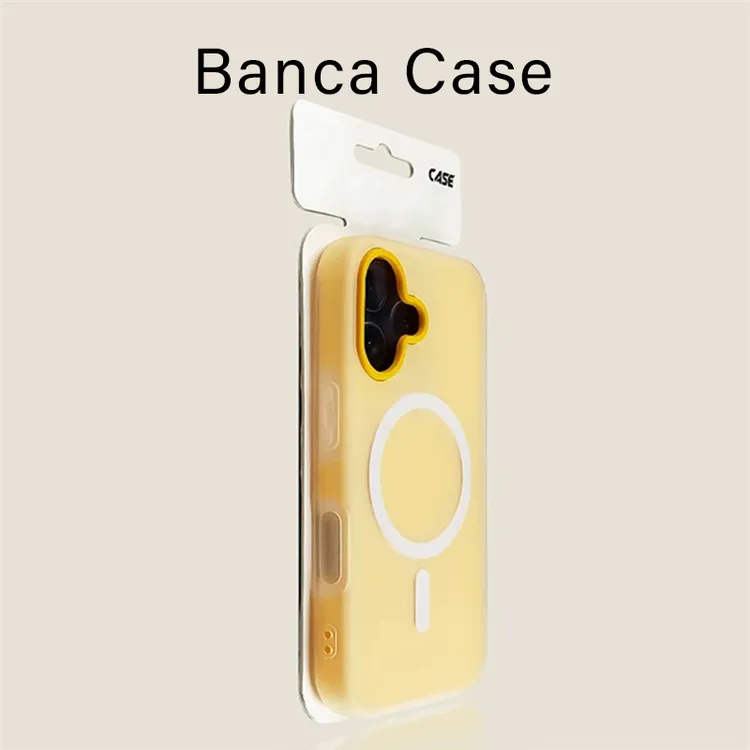 夕与空磨砂肤感果冻磁吸适用苹果16/15promax手机壳14/13二合一12