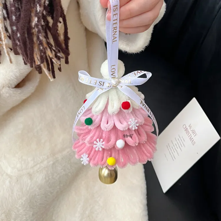 diy扭扭棒粉色新年挂件材料包diy材料挂件送情侣朋友生日礼物