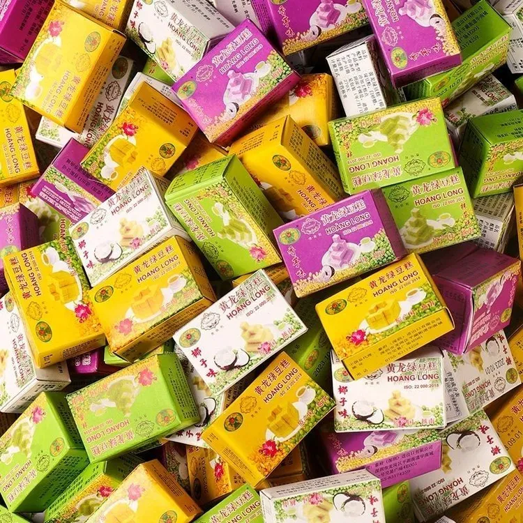 黄龙绿豆糕老式传统越南进口地方特产零食小吃休闲食品包装