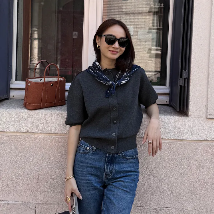 KEEP KAPU靠谱【贵气小马】14姆米真丝羊毛经典印花丝巾KP24226