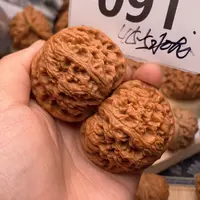 文玩核桃把件091号45.5水龙纹