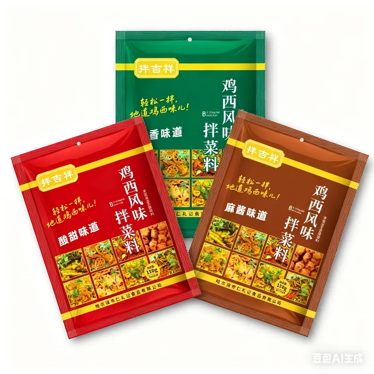 【拌吉祥】鸡西风味辣菜酸甜咸香麻酱拌菜凉菜好吃正宗地道拌菜料
