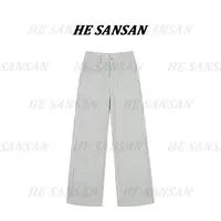 【SANSAN】轻奢直筒时尚夏季条纹牛仔裤DY-3527
