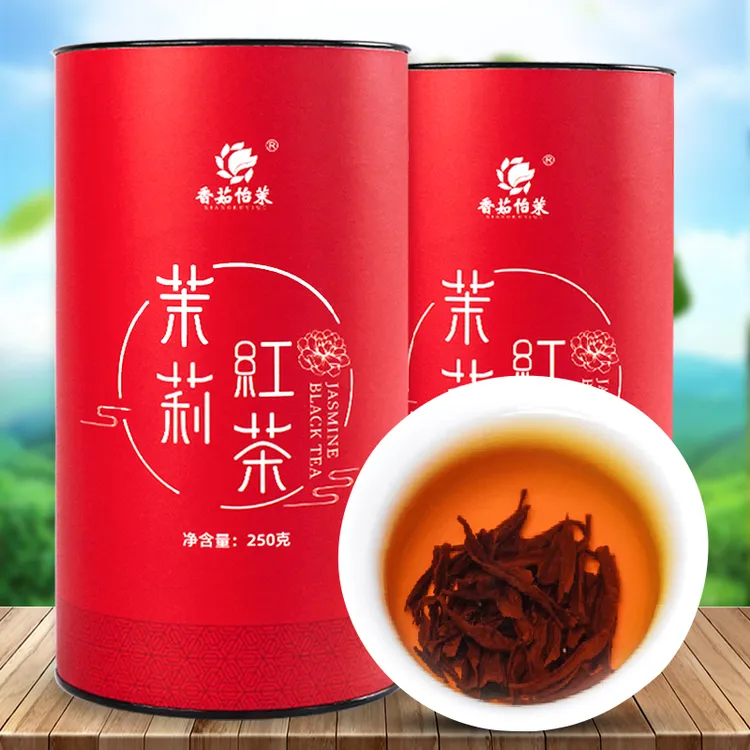 横州茉莉窨制 特级茉莉红茶·墨香 云南凤庆茶底 醇厚250g