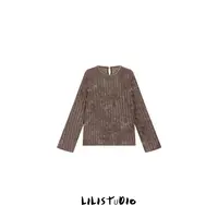 PCNY「可可慕斯​」不理理冬季新款小众女装宽松百搭休闲毛绒上衣