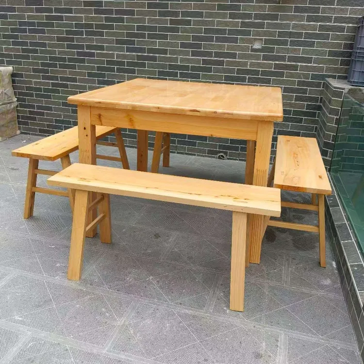 实木八仙桌精品餐桌椅组合正方形仿古方桌家用桌子中式全套四方桌