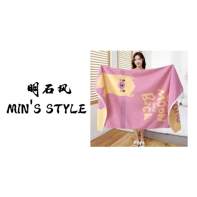 纯棉浴巾家用全棉成人柔软吸水男女大毛巾儿童高档巾专用洗澡裹巾