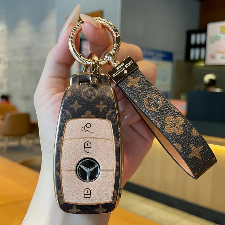 专用奔驰钥匙套C级E级S级glcglegls奔驰c260l钥匙套外壳C260LE300