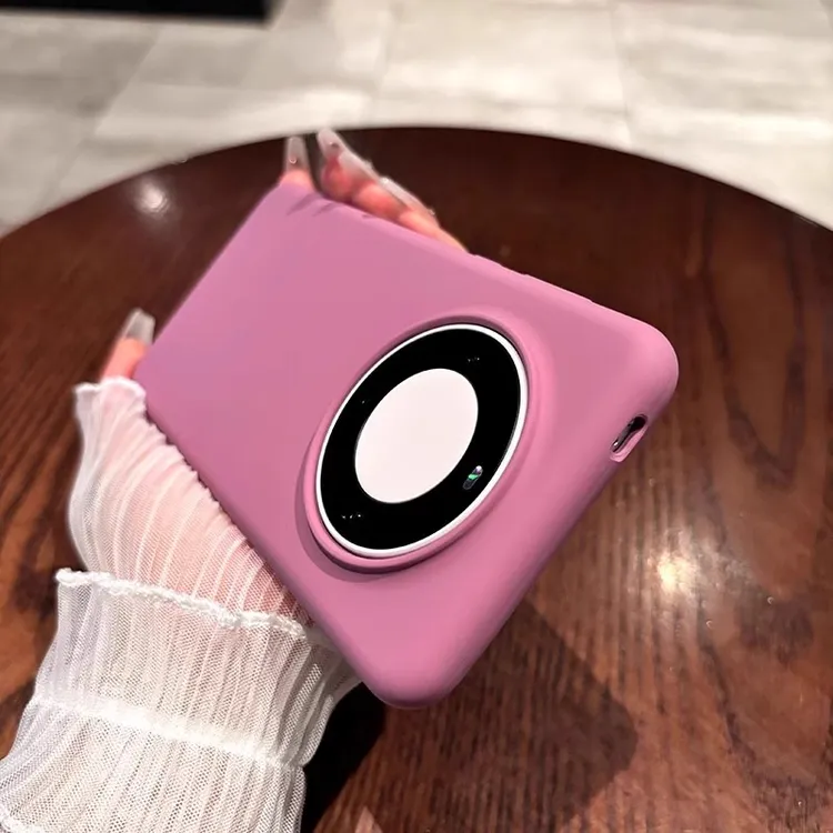 【2025新款】黑加仑紫适用华为mate60pro手机壳真液态p80pro男女款