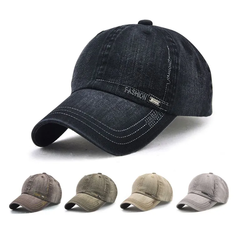四季款做旧棉质棒球帽男女士遮太阳防晒时尚百搭户外休闲鸭舌帽子