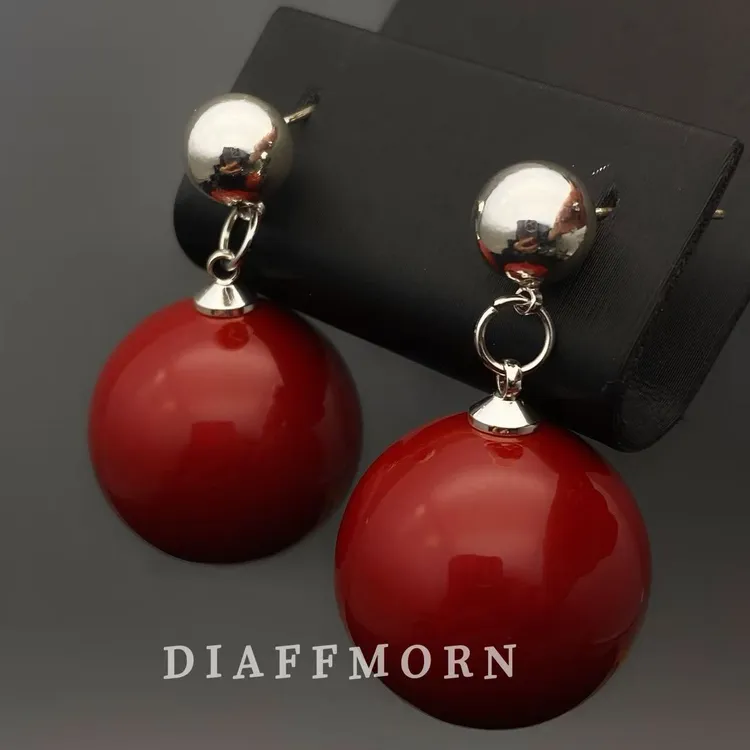 铜合金仿珍珠耳饰 Y·M〖大小姐〗精致原创设计韩版气质耳环