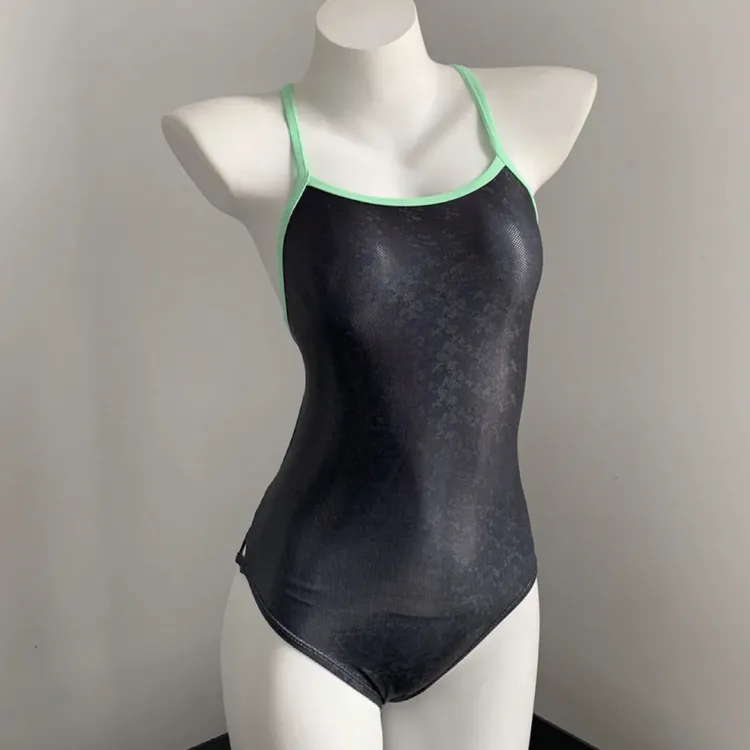 升级款三角连体高级感女士竞速泳衣绝美性感纯欲风游泳竞速潜水