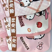 P488粉色猫咪系列到手3包（15对）边夹