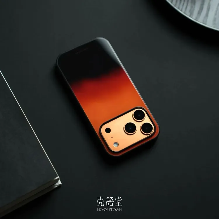 「霞烬秋山」适用于苹果17星宇橙/17promax/17pro高级感手机壳16pro