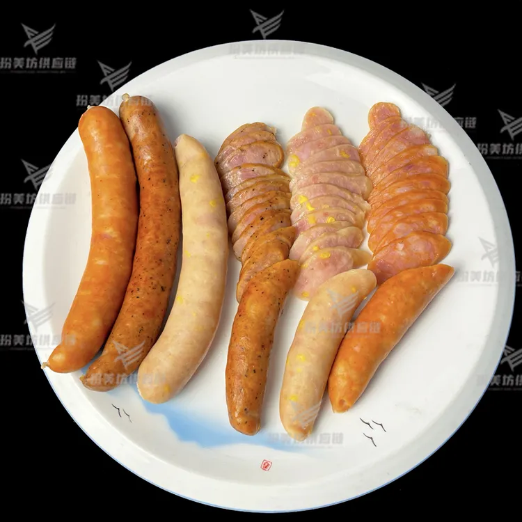 卤肉肠烟熏多口味香辣玉米辣条商用大包装同款批发顺丰冷冻包邮