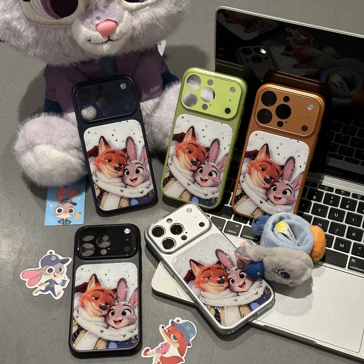 欧克里里PC秒变17疯狂动物城适用iPhone17/16手机壳15/14/13/1211