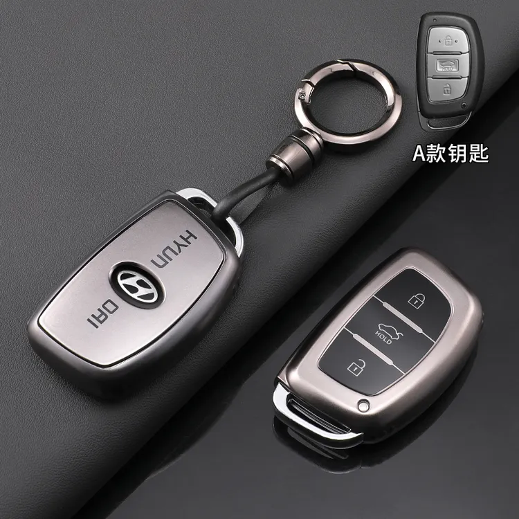北京现代钥匙包ix35名图ix25朗动领动途胜索纳塔9伊兰特合金套扣