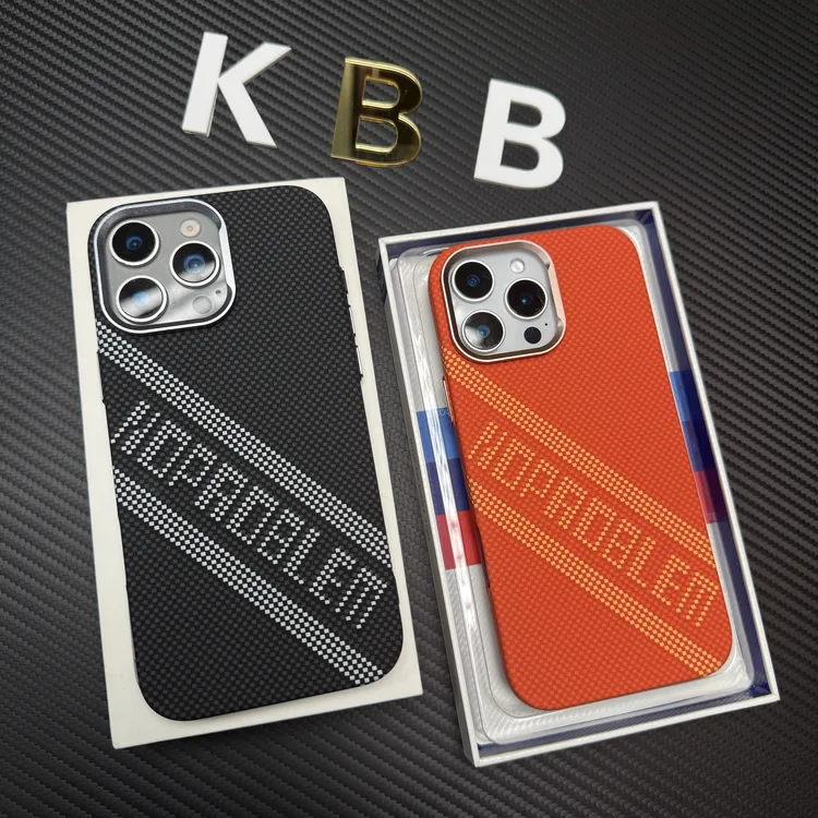 碳纤维纹凯夫拉磁吸适用苹果17promax手机壳iphone15/16pro新款17