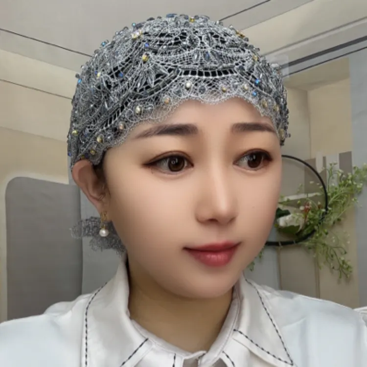 贵妇款·金线高端鱼尾帽子
