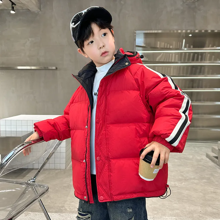 巴拉【商场同款】年服男童服外套保暖冬装新款加厚中大童保暖面包