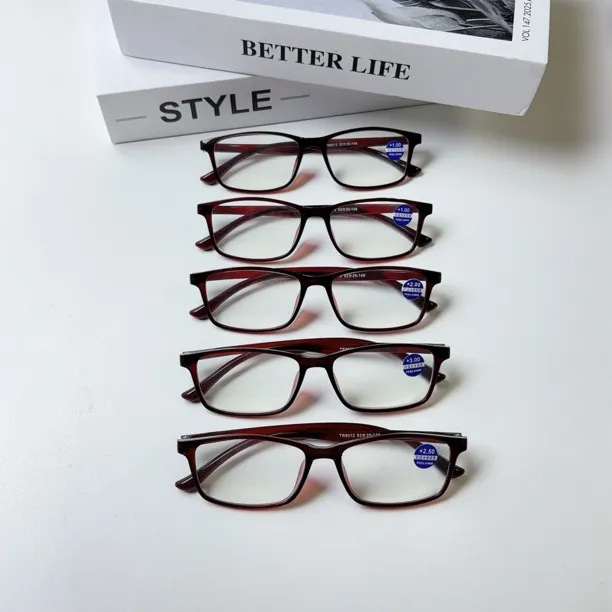 超轻TR90防蓝光老花镜黑色酒红色2个颜色