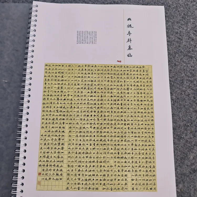 王俊临摹李壁墓志铭