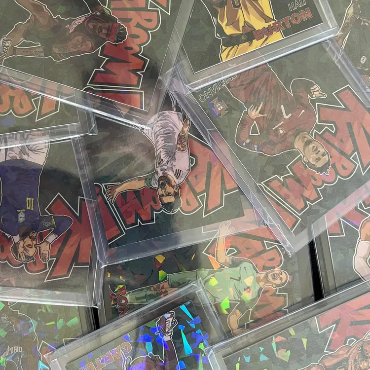 自制手绘球星卡 KABOOM 系列珍藏特卡