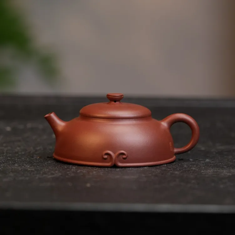 悟空壶丨杨娇制 底槽青泥 150cc 原矿紫砂壶