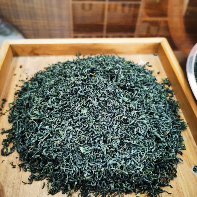 湖北2025新茶高山云雾绿茶炒青香茶汤绿浓香耐泡口粮茶一斤装包邮