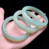 【董先生专享】D66609-和田玉手镯-多样性发其一-10.5*8.5mm