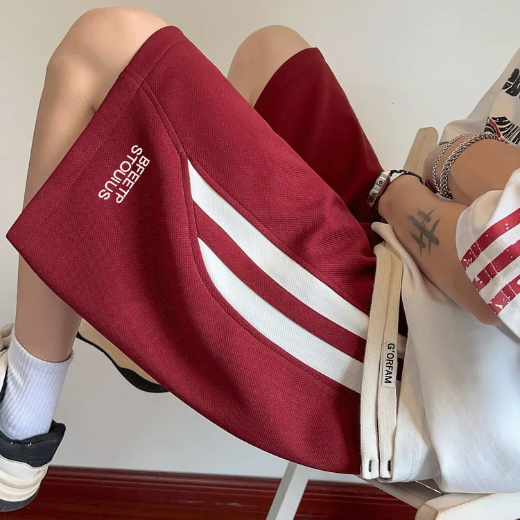 短裤男款夏季美式休闲运动百搭潮流爆款2025新款男生五分裤