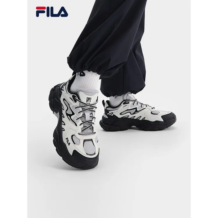 FILA 斐乐新款女鞋蕨草老爹鞋运动鞋2025秋季新款鞋子厚底休闲鞋