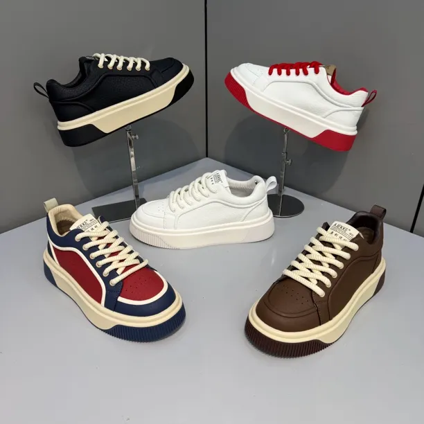 男士秋冬新款舒适日常高端小众青春日常舒适潮流潮鞋（皮鞋尺码）