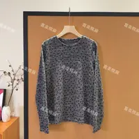 喜樂   2025植绒拼色印花T恤打底衫秋季新款时尚休闲简约百搭女士