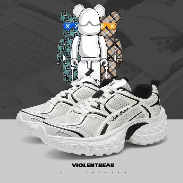 Violentbear/暴力熊新款轻奢时尚老爹鞋男女同款百搭休闲鞋2407