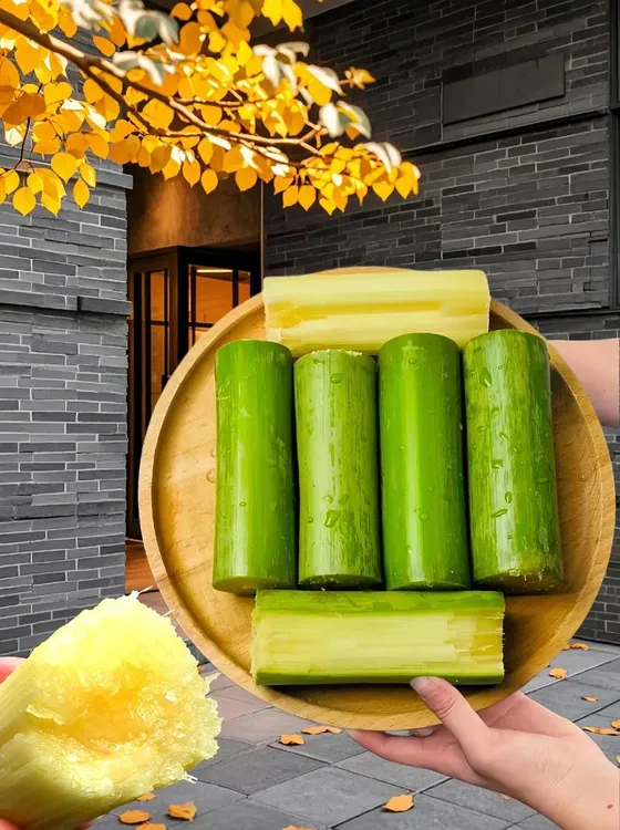 陶山青皮甘蔗多汁手撕清甜可口顺丰包邮陶山甘蔗